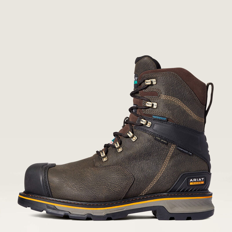 Stump Jumper 8" CSA Glacier Grip Waterproof Composite Toe Work Boot