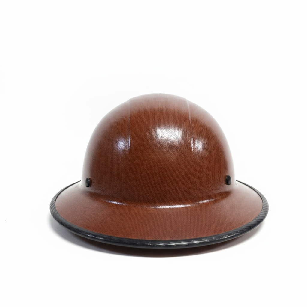High-Quality Wide-Brim Fiberglass Hard Hat | ANSI Certified