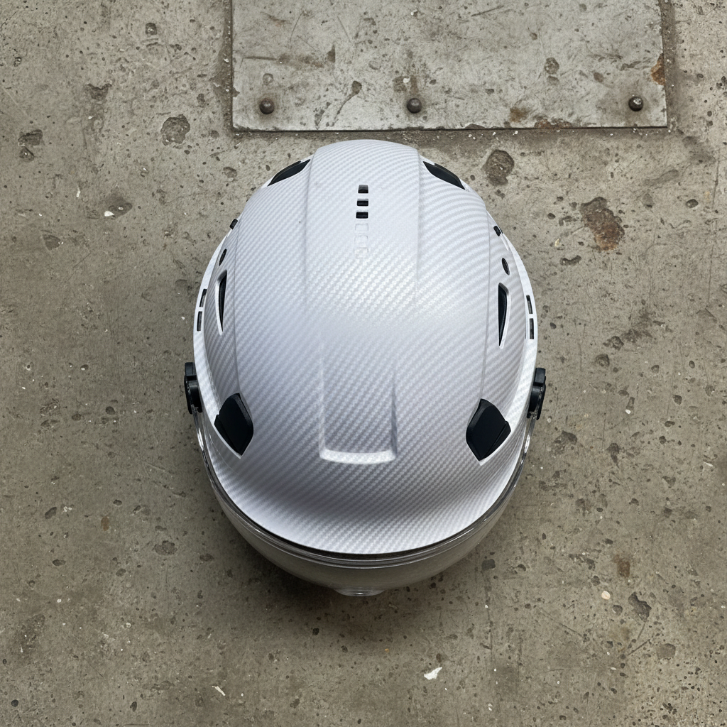 Terrific Fiberglass Safety Hard Hat with Wide Brim | ANSI Certified