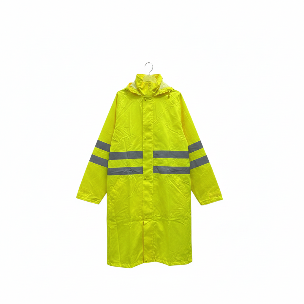 yurinox Chaqueta Reflectante Impermeable de Alta Visibilidad Flúor