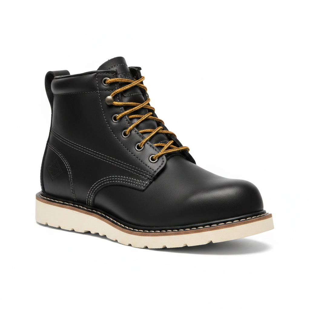 Bonanza BA-633 Frontier: Botas de Trabajo Industriales en Piel 6"