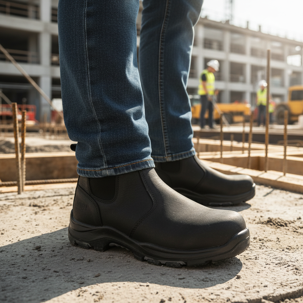 Bauera Pro BA-601 Venture: Bota Chelsea Impermeable | ASTM F2892-18