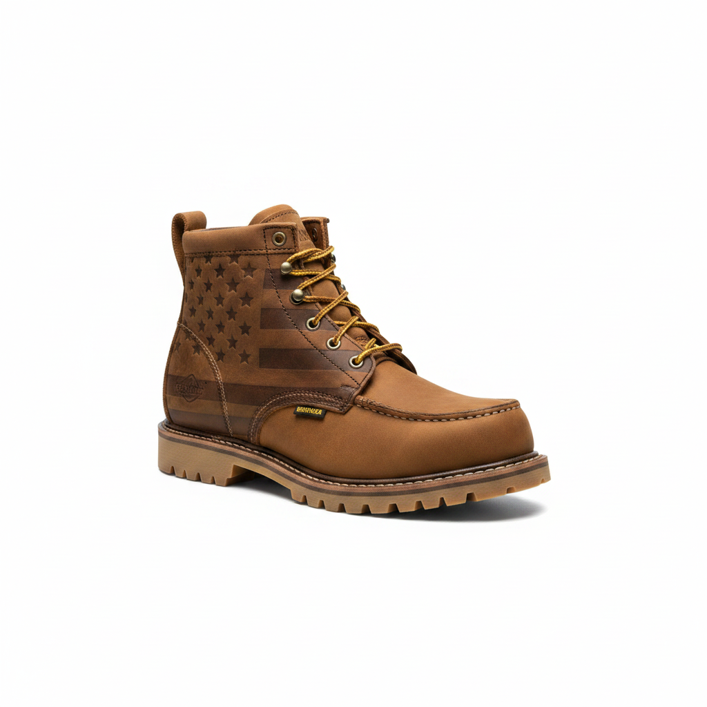 Bonanza BA-631 Heritage: Botas de Trabajo Moc Toe Goodyear Welt