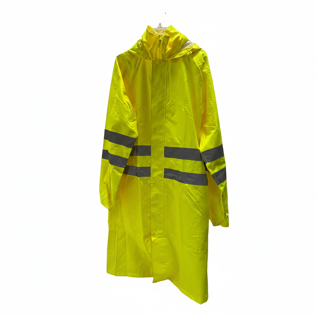 yurinox Chaqueta Reflectante Impermeable de Alta Visibilidad Flúor