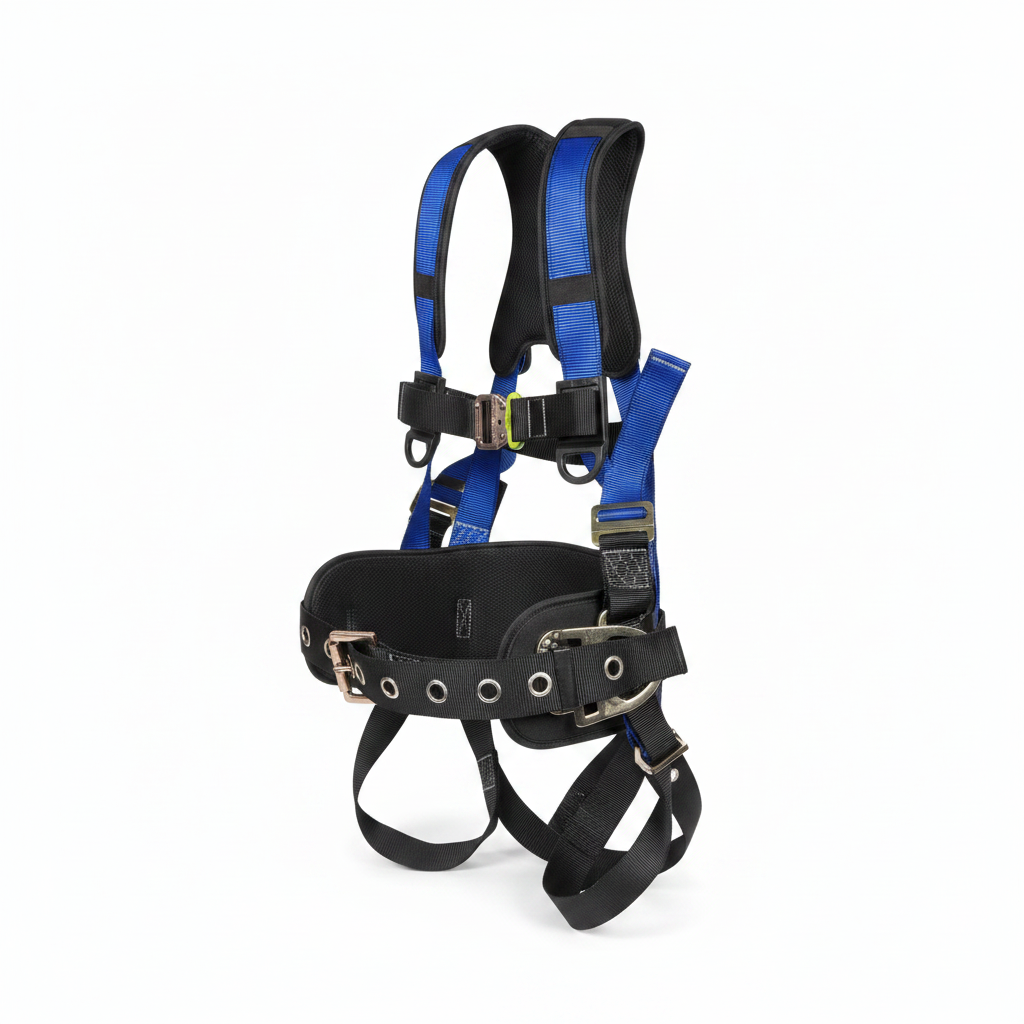 Longtaizi Arnés de Seguridad Profesional con Soporte Lumbar EPP