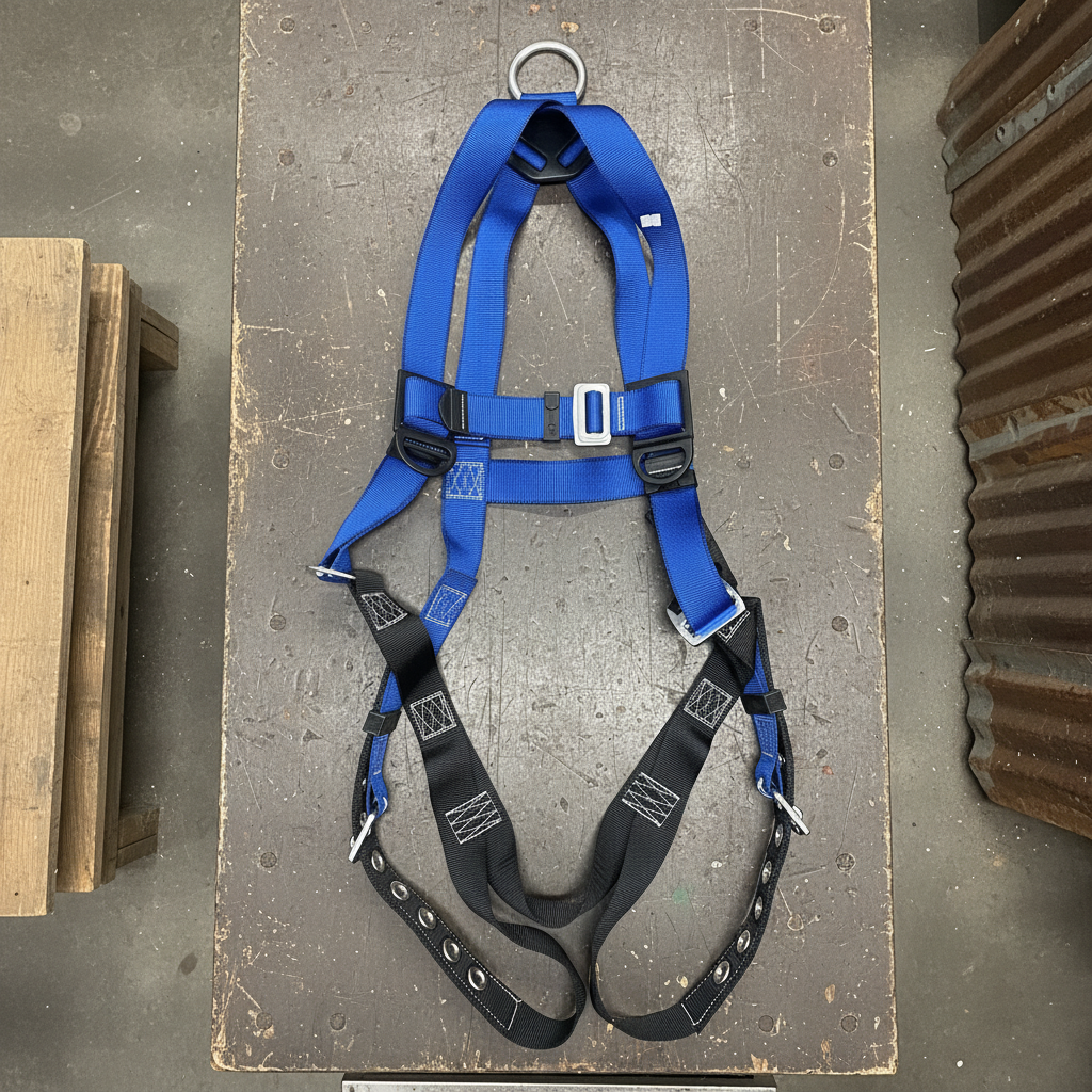 Longtaizi Arnés de Seguridad Cuerpo Completo — Anillo Dorsal Anticaídas