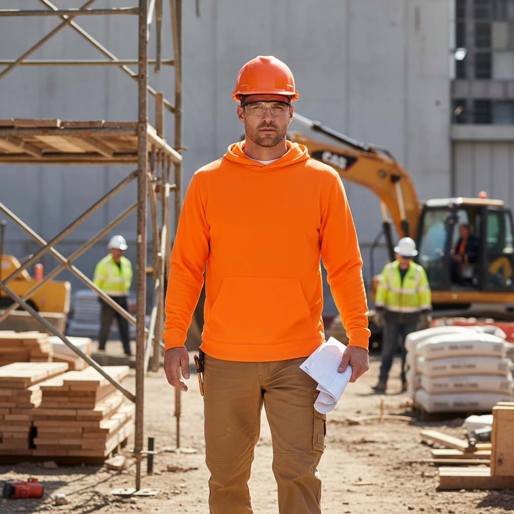 Bridge Head Angle - Sudadera de Seguridad Industrial Alta Visibilidad
