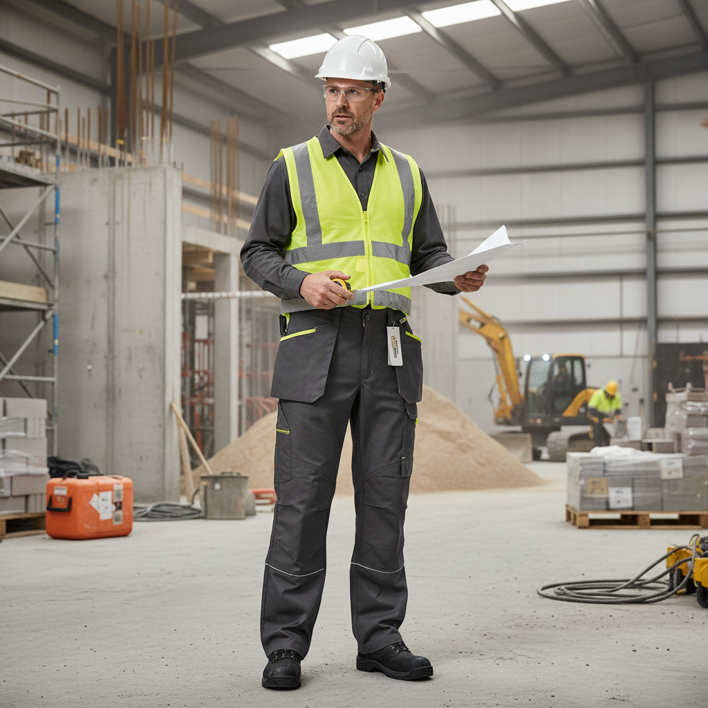Pantalón Industrial Yurinox Next | Ropa de Trabajo con Reflectantes