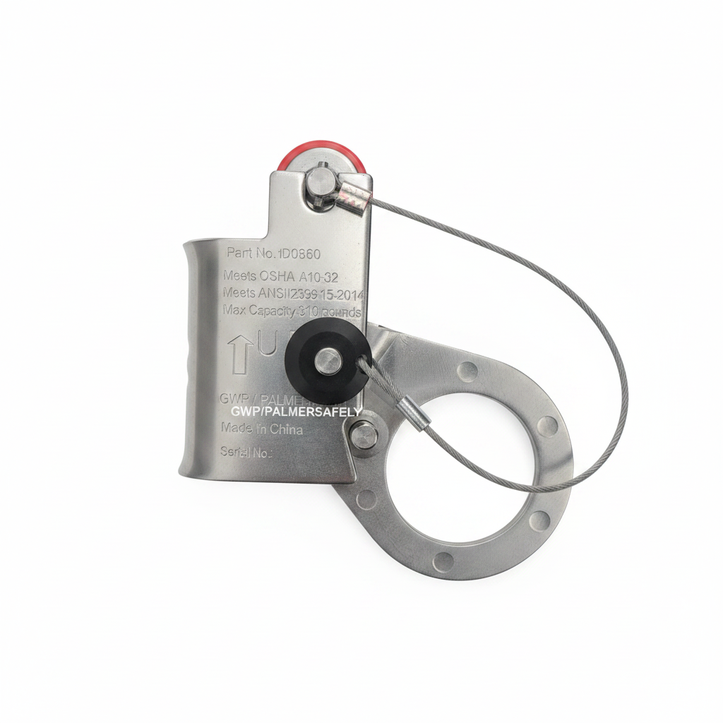 GWP Palmer Freno de Cuerda C0860 — Seguridad ANSI Z359.15 | OSHA
