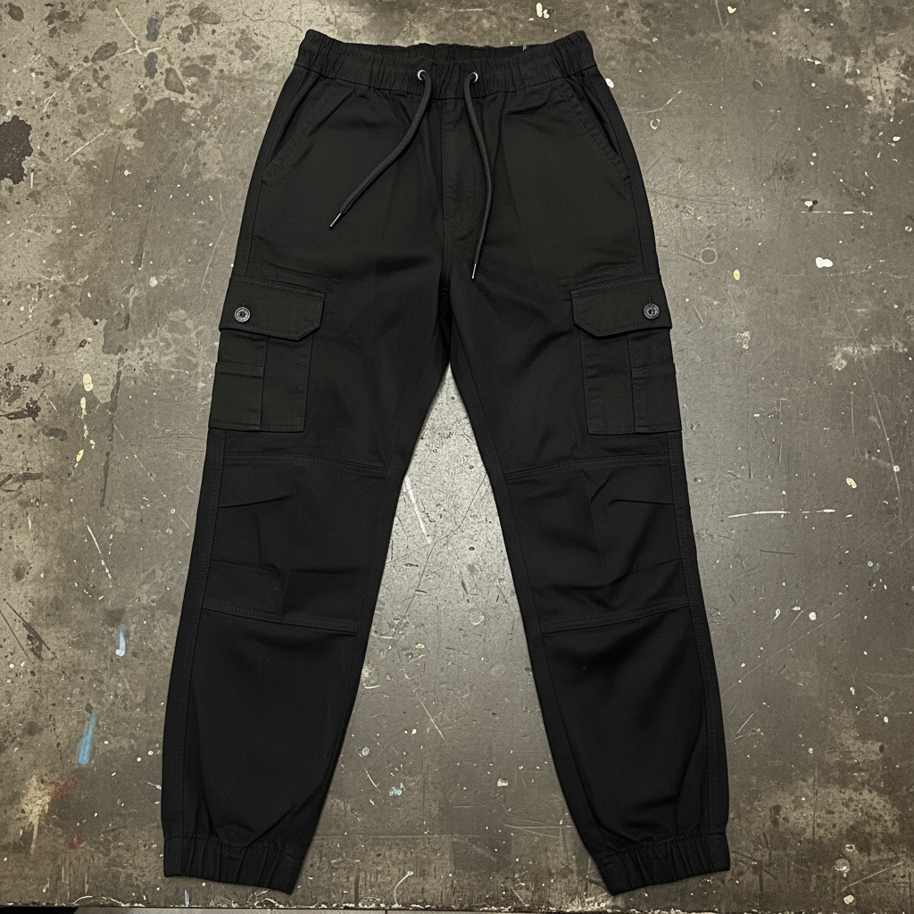 Vertical Sport Pantalón Cargo Jogger Industrial — Alta Resistencia