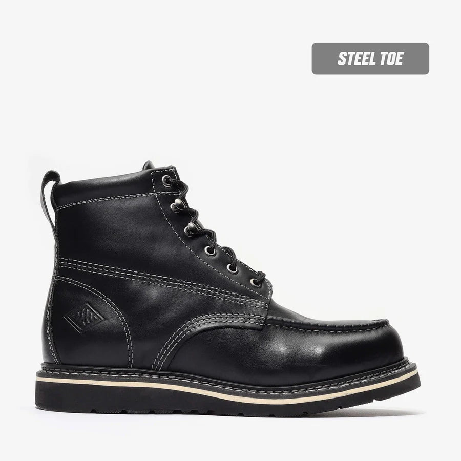 Frontier Classic 6" Moc Toe – Colección con puntera de acero