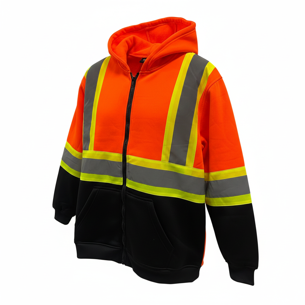 Bridge head angle Sudadera de Seguridad Reflectante Alta Visibilidad