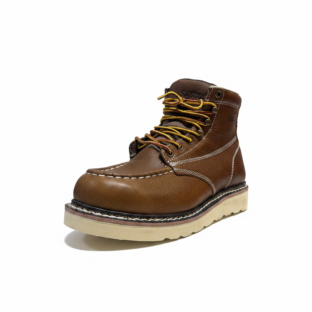 Safara 6603ws - Bota de Seguridad Industrial Moc Toe Antideslizante