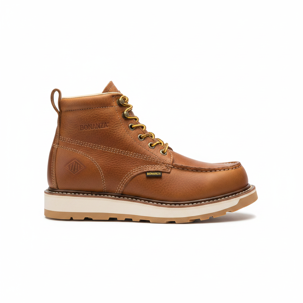 Bota de Seguridad Bonanza BA-612 — Punta de Acero | ASTM F2413-18