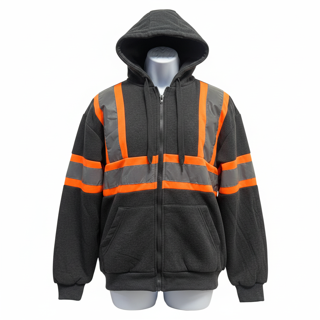 Bridge head angle — Sudadera de Seguridad Reflectante Alta Visibilidad