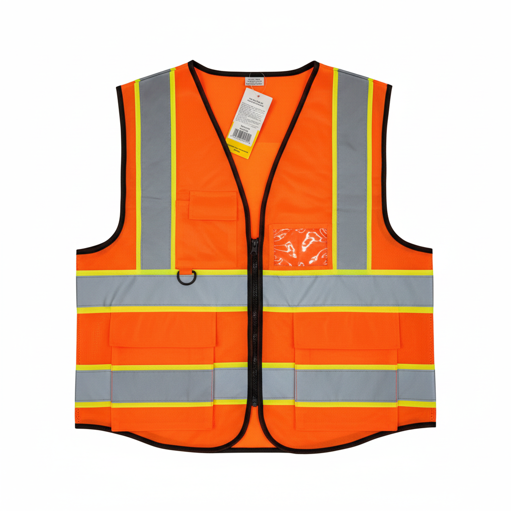 CK — Chaleco Reflectante de Seguridad Industrial | Certificado CE EN471