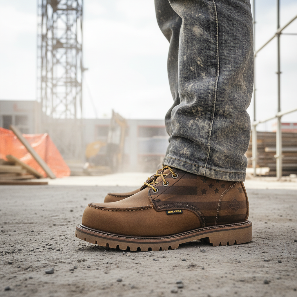 Bonanza BA-631 Heritage: Botas de Trabajo Moc Toe Goodyear Welt