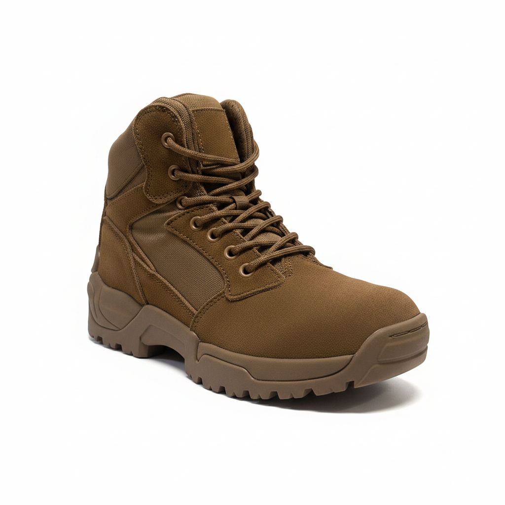 Safara FL100-2: Bota Táctica Industrial Impermeable de Cuero