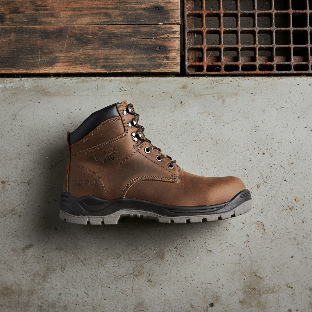 Brahma Pro Titan BA-760: Botas de Seguridad Impermeables ASTM F2892-18