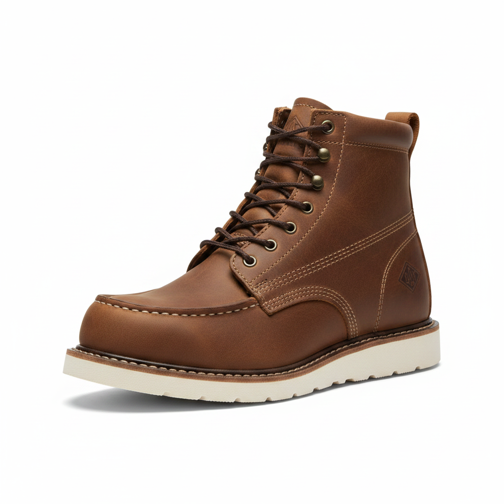 Frontier BA-640 Bota de Seguridad Industrial Piel | ASTM F2413-18
