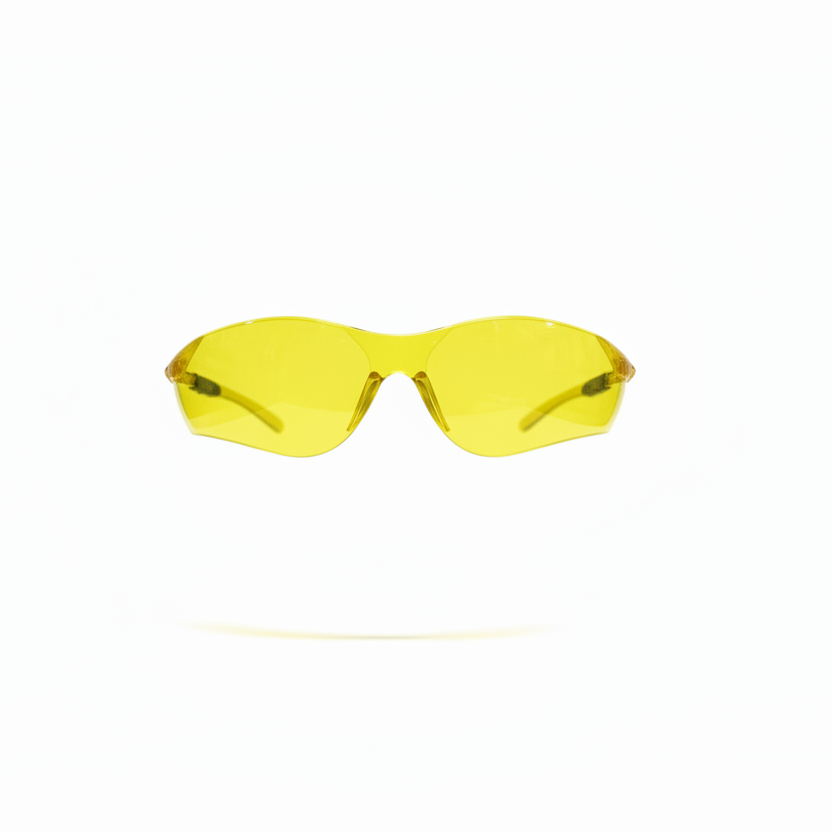 Gafas de Seguridad Lente Amarillo - Protección Ocular Industrial EPP