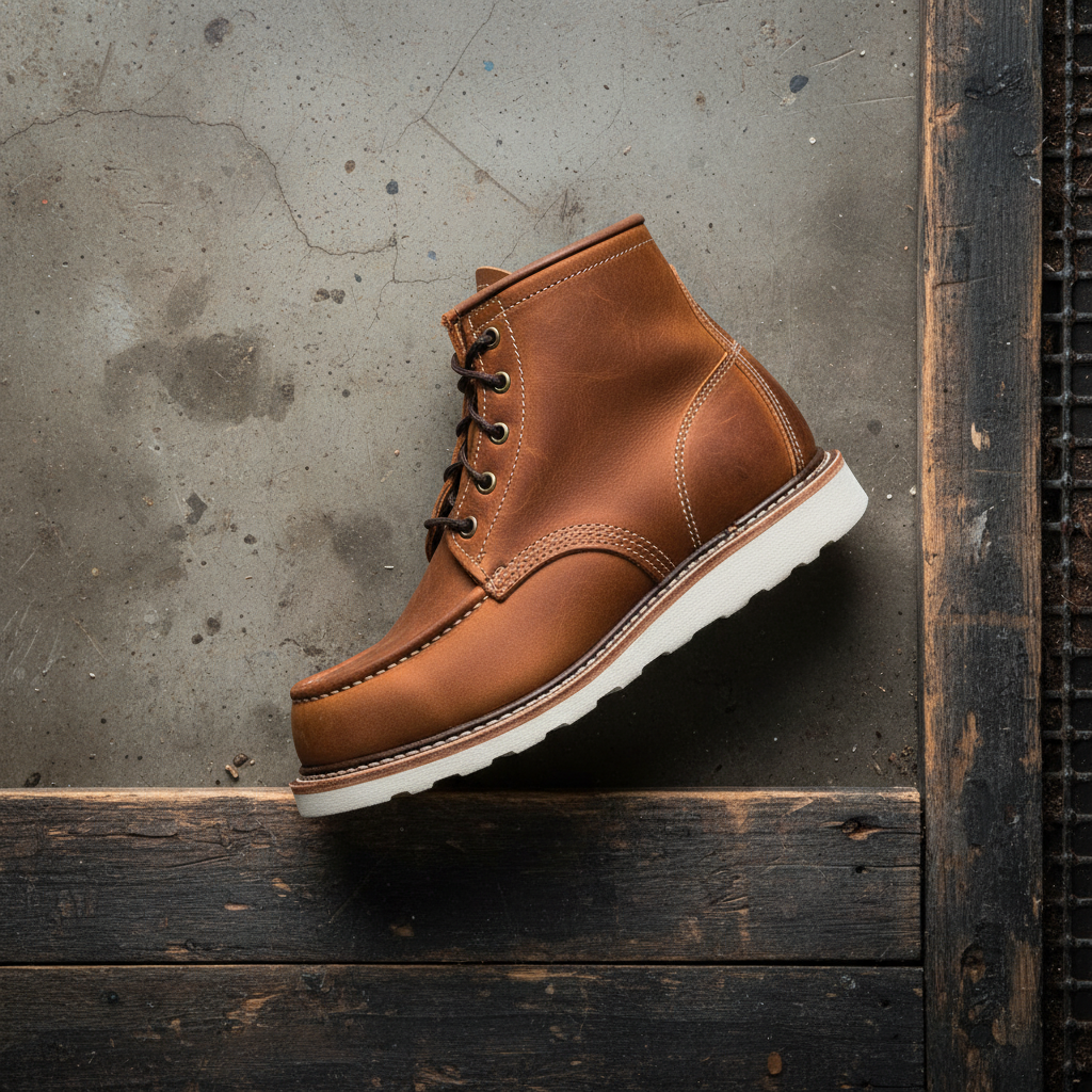 Bonanza BA-540 Frontier Lite — Bota de Seguridad Moc Toe | Piel