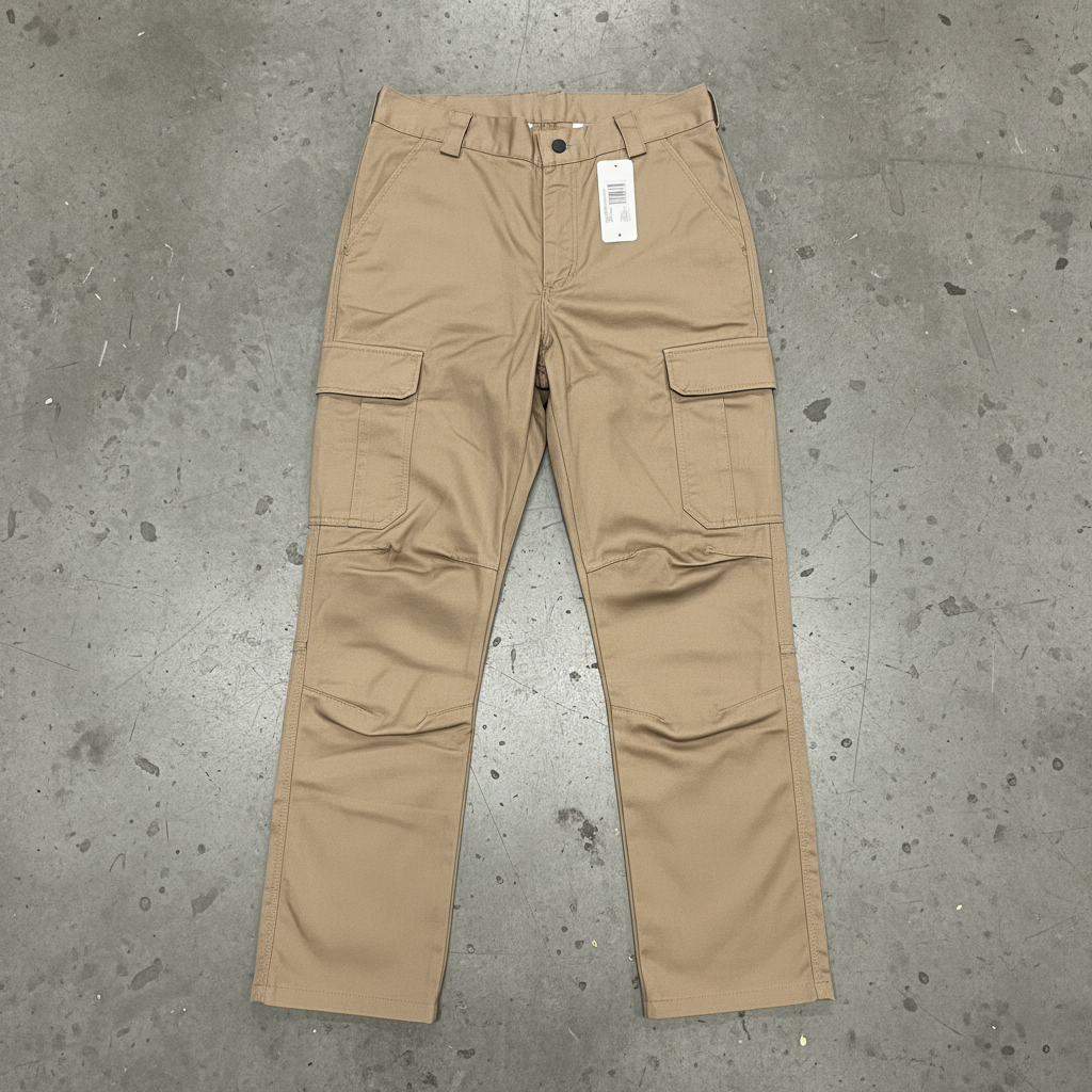 Unionworkwear Pantalón de Trabajo Cargo Universal - Khaki Reforzado
