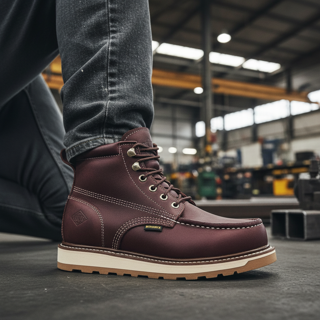 Bota de Seguridad Bonanza BA-612 — Punta de Acero | ASTM F2413-18