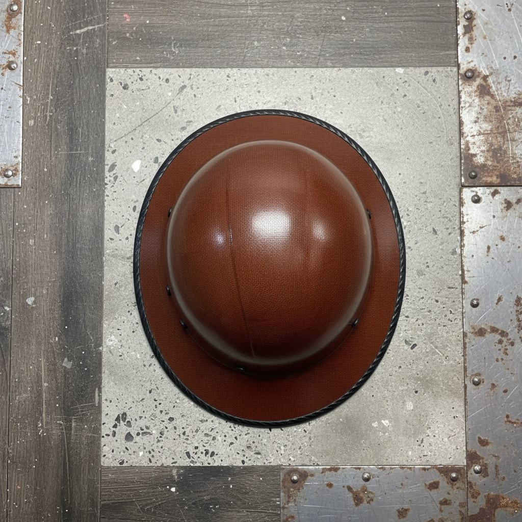 High-Quality Wide-Brim Fiberglass Hard Hat | ANSI Certified
