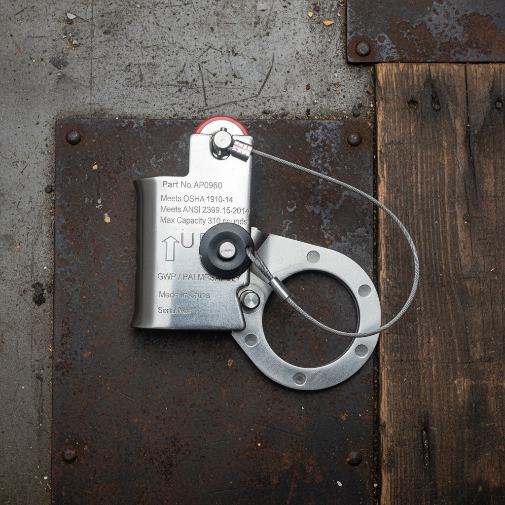 GWP Palmer Freno de Cuerda C0860 — Seguridad ANSI Z359.15 | OSHA