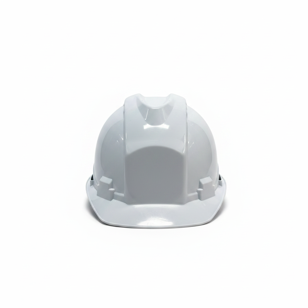 Casco de Seguridad Industrial Ventilado con Trinquete — Blanco