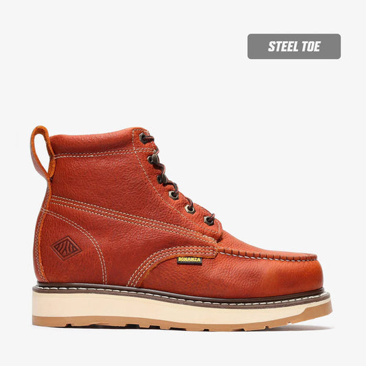 FRONTIER DUAL 6" MOC TOE – STEEL TOE