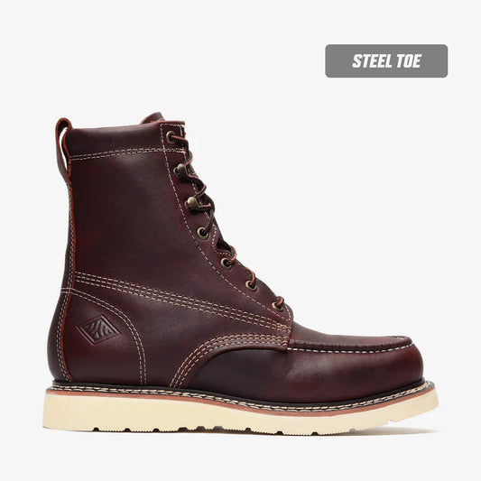 Frontier Classic 8" Moc Toe – Steel Toe Collection