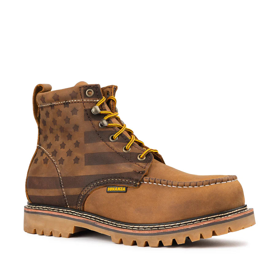 HERITAGE MOC TOE DE 6" – SERIE DE PUNTERA DE ACERO