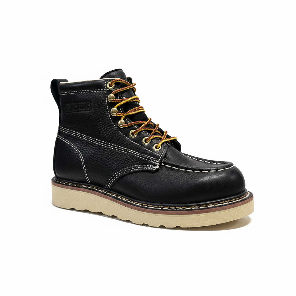 Safara 6603ws - Bota de Seguridad Industrial Moc Toe Antideslizante