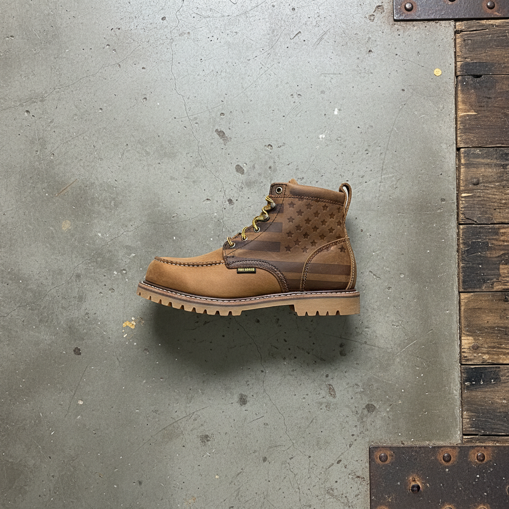 Bonanza BA-631 Heritage: Botas de Trabajo Moc Toe Goodyear Welt