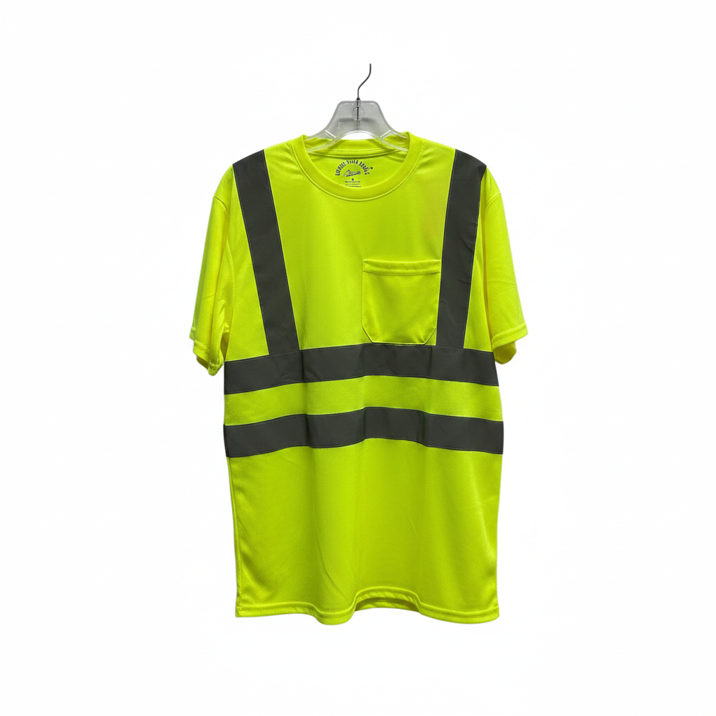 Bridge Head Angle — Camiseta Alta Visibilidad Reflectante con Bolsillo