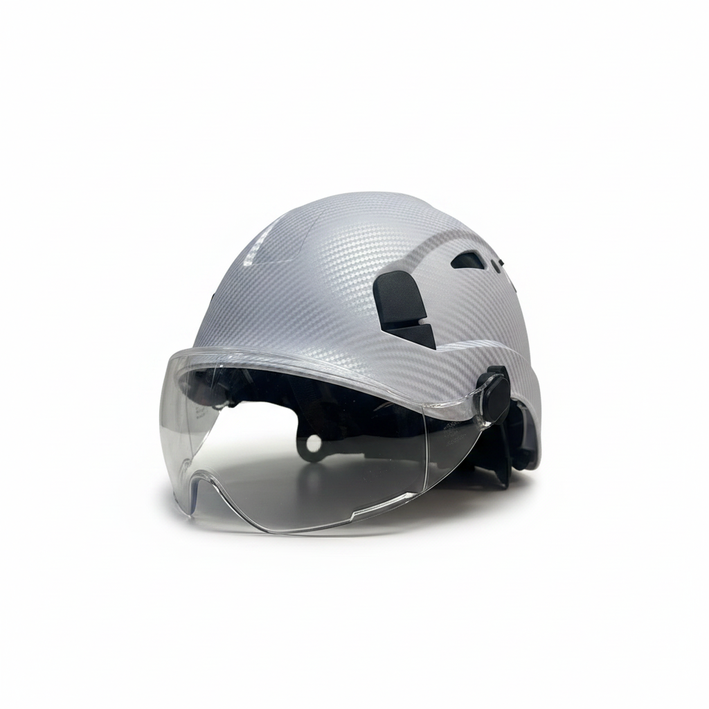 Terrific Fiberglass Safety Hard Hat with Wide Brim | ANSI Certified
