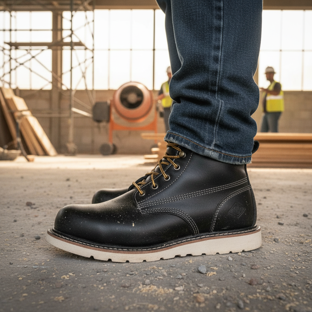 Bonanza BA-633 Frontier: Botas de Trabajo Industriales en Piel 6"