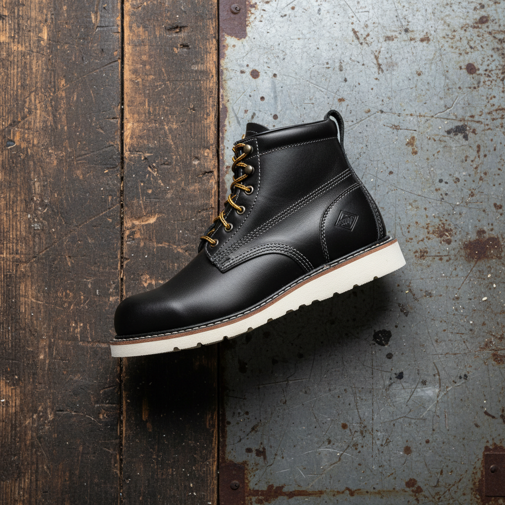 Bonanza BA-633 Frontier: Botas de Trabajo Industriales en Piel 6"
