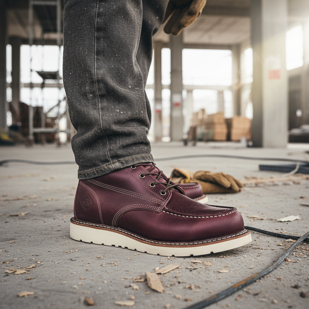 Frontier BA-640 Bota de Seguridad Industrial Piel | ASTM F2413-18