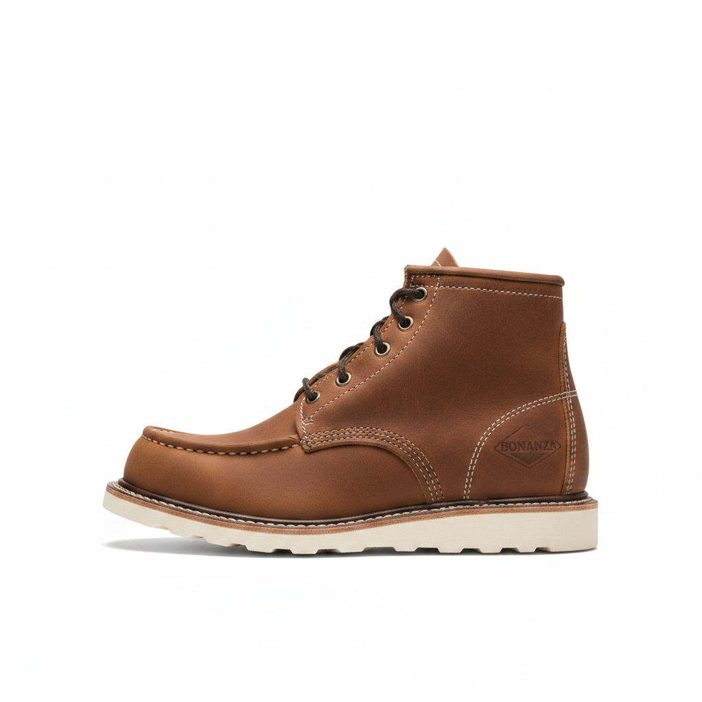 Bonanza BA-540 Frontier Lite — Bota de Seguridad Moc Toe | Piel