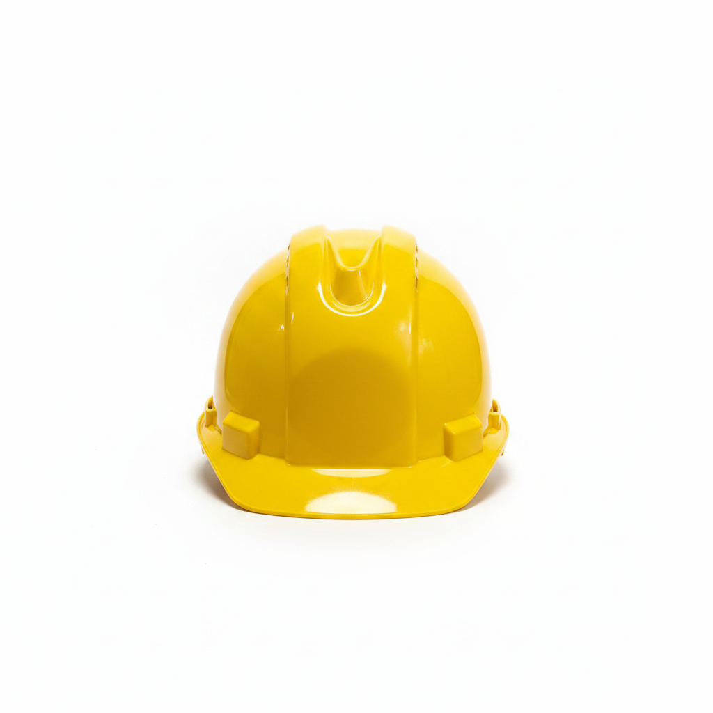 Casco de Seguridad Industrial Ventilado con Trinquete — Blanco